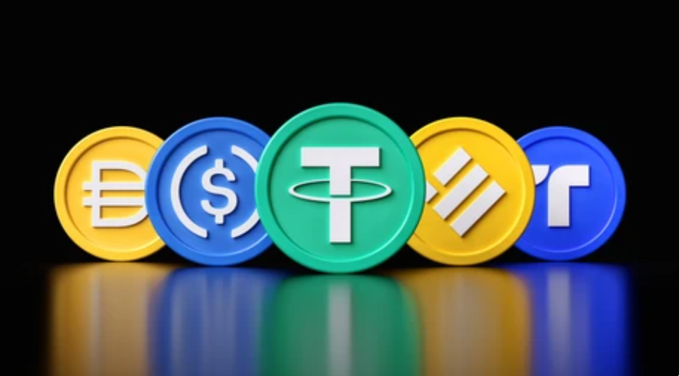 Image of various stablecoins