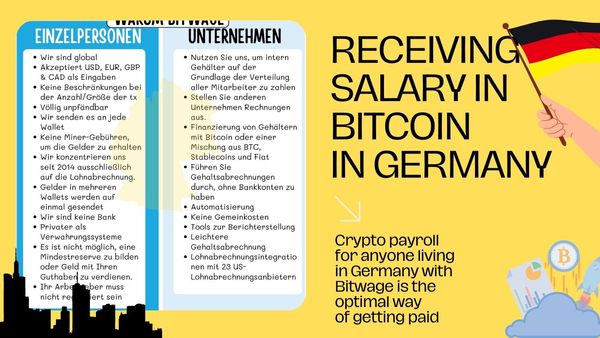 Crypto Payroll Germany: Redefining Freelancer Payments with Bitwage's Innovative Solution